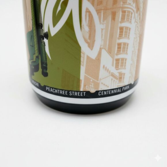 STARBUCKS ATLANTA Mug City Collage FOX THEATER Single Mocha Cup - Picture 6 of 10